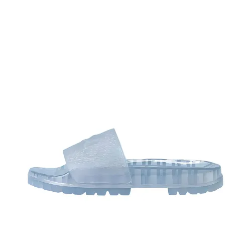 Adidas x GUCCI Стильные Сандалии Женские Светло-Синие