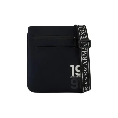 ARMANI EXCHANGEAE Полиэстер Волокно Спандекс Курьерская сумка Сумка через плечо Мужская Морской синий