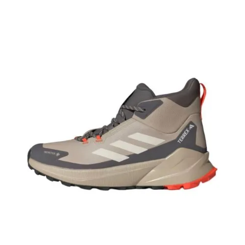 adidas Terrex TRAILMAKER 2,0 Противоскользящая Устойчивая к истиранию Высокий Топ Альпинистская Обувь Мужская Коричневый Черный