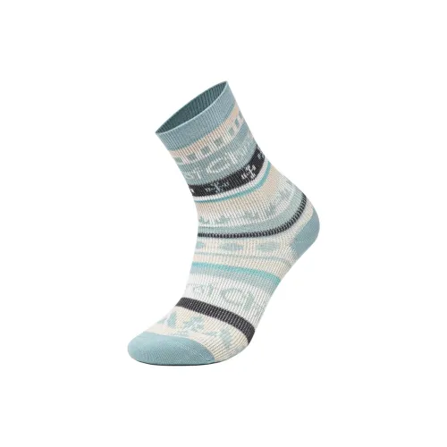 Носки LINING High-Top Унисекс 1 Пачка Синие С принтом по всей поверхности