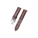 Коричневый принтер, ленты, коричневый, линия, серебряная пряжка [Только ремешок + инструмент установки].