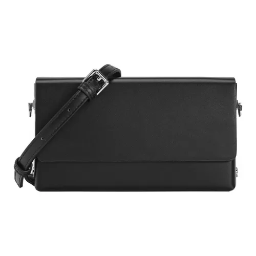 CMLZIUA Microfiber Leather Crossbody Bag Shoulder Bag Unisex Black CMLZIUA Микрофибра Кожа Сумка через плечо Сумка на плечо Унисекс Черный
