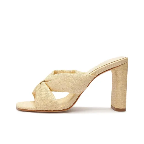 Schutz Слипоны 10 см Женские Желтые