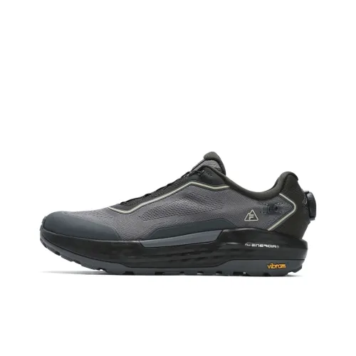 FILA BOA EXPLORER 2 Дышащая Низкая Обувь для Уличных Спортов Мужская Черная Серый
