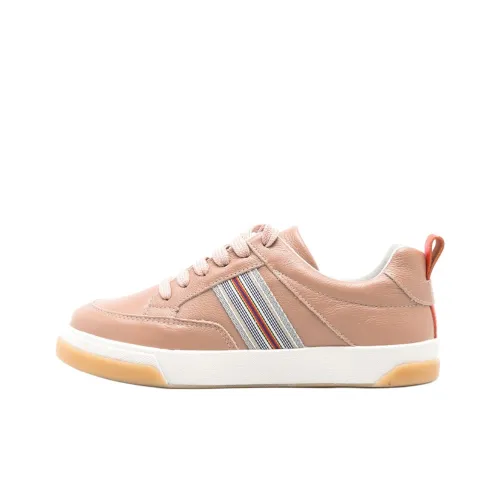 Sarah Chofakian LADY Bird Low Топ Скейтборд Кроссовки Женские Розовые