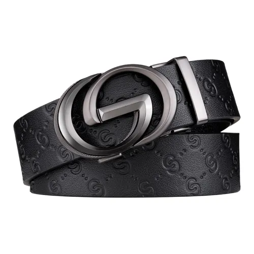 Canita Kolly Автоматическая застежка Деловой повседневный стиль Платье Ремень Позиционирование стиля Лицевая коровья кожа Ремни Мужской ремень шириной 3,5 см