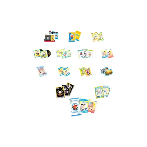 Карта VEF Механизм Дораэмон Земля Коллекционная карта SYMPHONY 1 18 Слепые коробки Один Mystery Коробка Целая коробка 18 шт