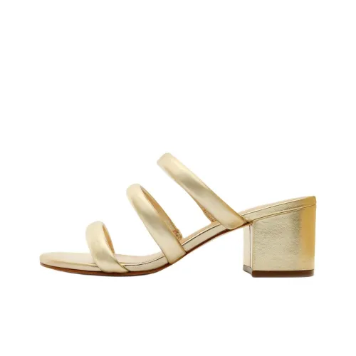 Schutz Слипоны 6 см Женские Золотые