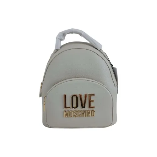 LOVE MOSCHINO Полиуретан Рюкзак Мини Женский Мел Белый