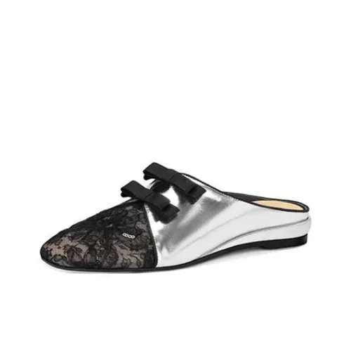 JESSICA SOPHIA Резиновая подошва Блестки Устойчивые к истиранию Домашние тапочки Женские Черный