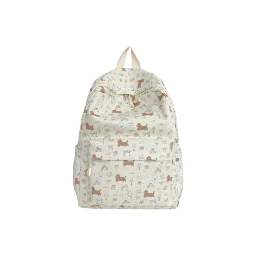 MOK Nylon Backpack Standard Unisex Little Brown Такса