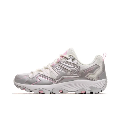 CAMEL Kunlun Mountain 1,0 Сетка Низкий Топ Уличная Обувь Женская Серебряный Розовый