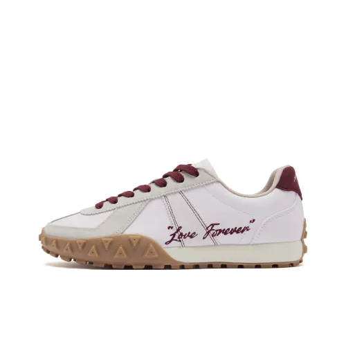 QIAODAN Парный Замша Амортизация Баланс Устойчивость к истиранию Легкий Дышащий Противоскользящий Низкий Топ