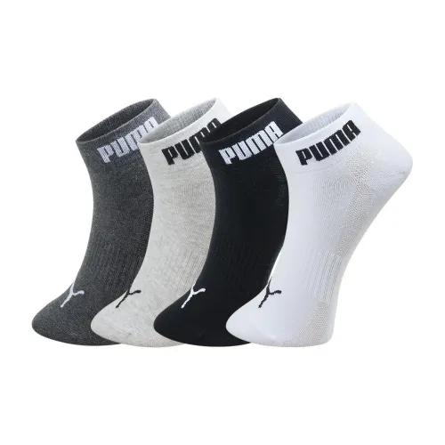 PUMA 4 пачки черные, белые, серые мужские носки