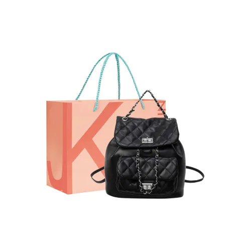 JANE KLAIN Сумка-ведро из синтетической кожи рюкзак стандартного размера женский черный розовый белый