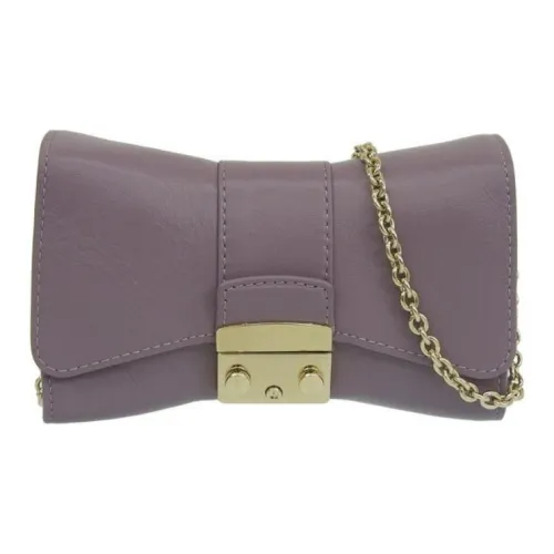 Furla Metropolis Collection Сумка через плечо из кожи сумка на плечо женская фиолетовая