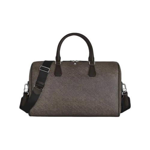 MONTBLANC Full Зернистая кожа коровы Сумка через плечо Большая Мужская Гравийно-коричневая