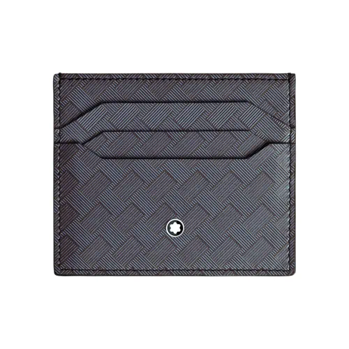 MONTBLANC Коровья кожа Держатель для карт Мужской Лавандово-серый