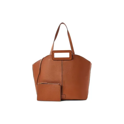 Staud Телячья кожа Тоут Сумка Сумка для покупок Сумка на плечо Сумка Женская Коричневая