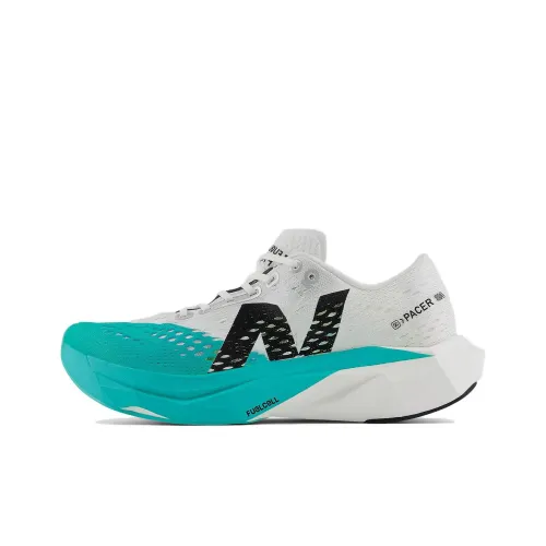 New Balance FuelCell SuperComp Pacer Беговые кроссовки Низкий верх Белый Синий Женские