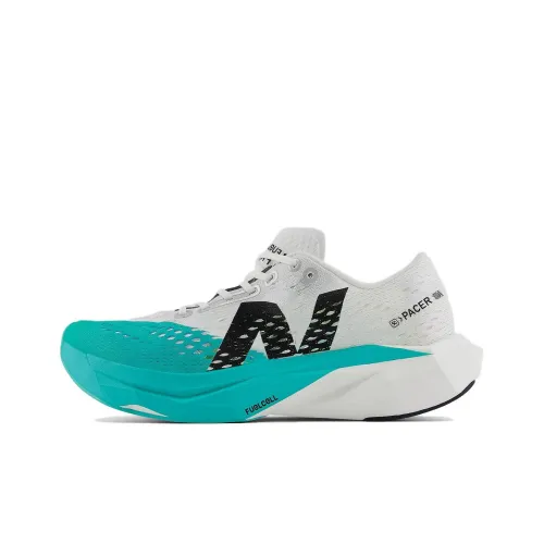 New Balance FuelCell SuperComp Pacer Беговые кроссовки Низкий Топ Белый Мужской