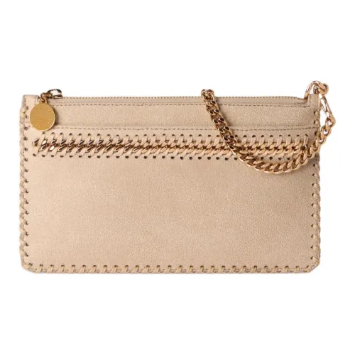 Stella McCartney Falabella Vegan Shaggy Deer Fabric Клатч Женские Крем