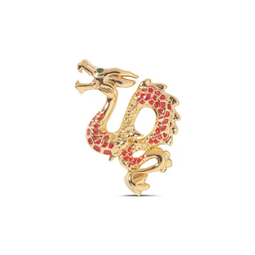 WILLIAM MILTON Броши из латуни Мужской