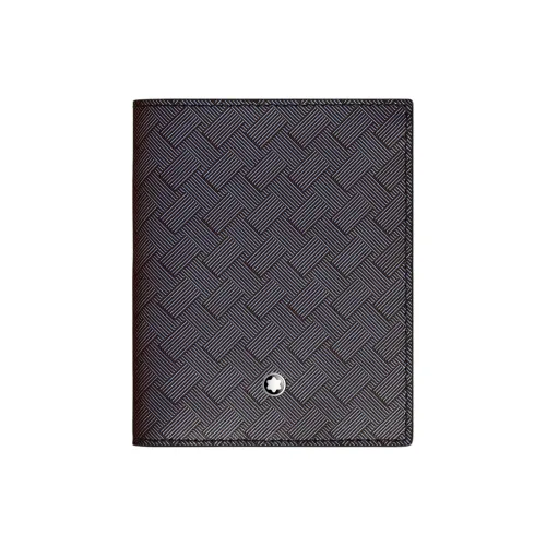 MONTBLANC Кошелек из коровьей кожи стандартный мужской лавандово-серый