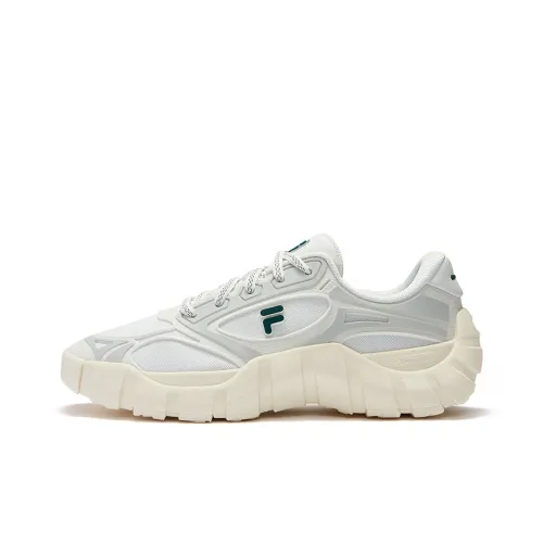 FILA FUSION BONE DX Spine Shoes Устойчивый к истиранию Дышащий Низкий Топ Casual Мужской Lily Белый Фиолетовый Серый
