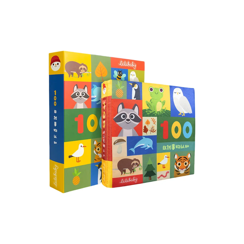 LALABABY Развивающие игрушки для зубов LALABABY Малыш'S First Touch PROOF FLIP BOOK