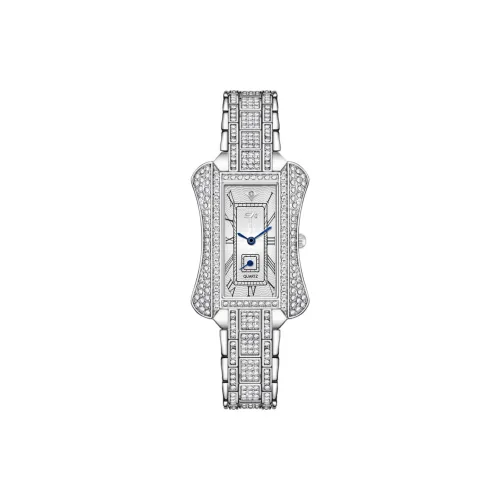 EA Кварцевый Movement Женские часы 40mm*22mm Серебристый