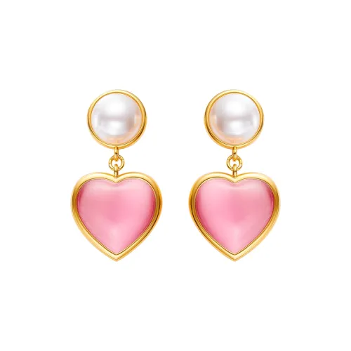 NANA JACQUELINE Стекло Кошачий глаз Серьги-гвоздики Женские