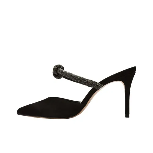 Schutz Домашние тапочки 8,4CM Женские Черный