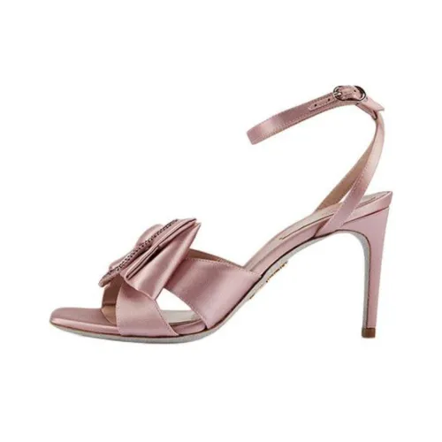 RENE CAOVILLA Sara one Ремень Сандалии 7cm Женские Розовый