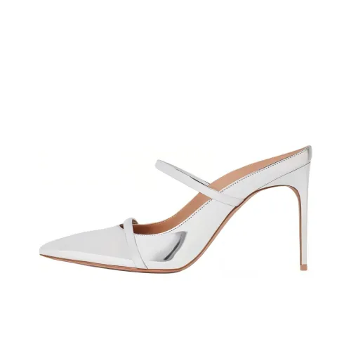 Malone Souliers Домашние тапочки Женские Серебряные