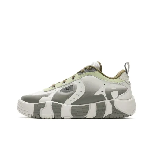 FILA Melt Low Топ Скейтборд Кроссовки Мужские Серый Зеленый