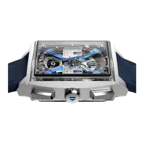 TAG HEUER Автоматический Механический Механизм Унисекс Часы Monaco Collection 41 мм Скелет