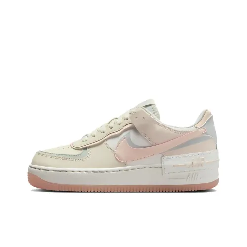 Nike AF1 Shadow Low Топ Скейтборд Кроссовки Женские Бежево-розовые