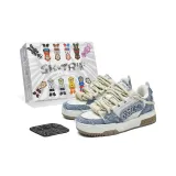 Джинсовый синий