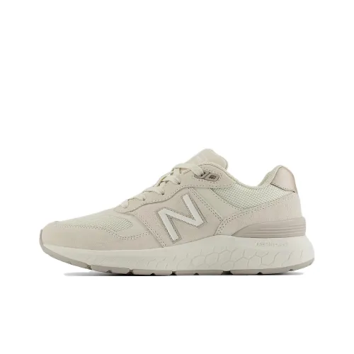 New Balance совместный бренд Fresh Foam Walking 880 v6 Low Топ Походная обувь Женские Экрю