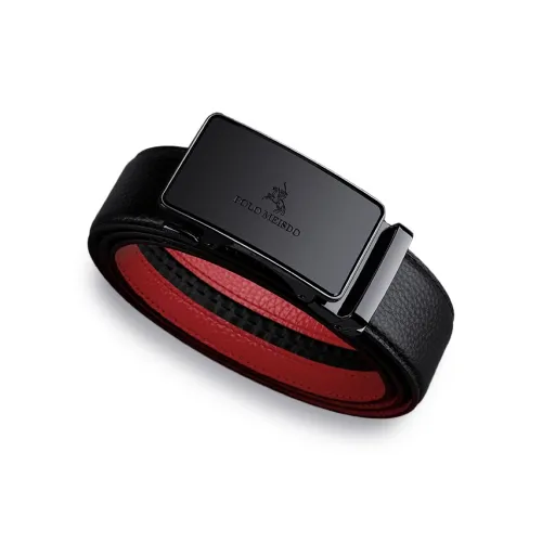 POLOMEISDO Красный Зодиакальный год Автоматическая пряжка Genuine Leather Belt Модный Юность Лицевая коровья кожа