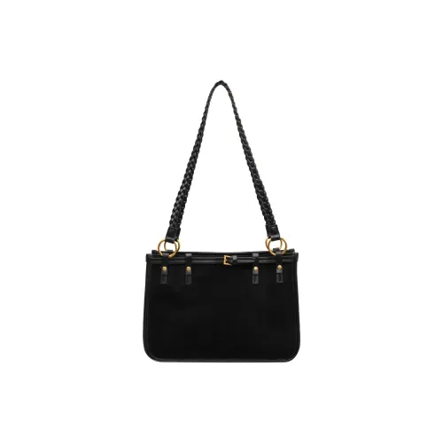 ROSEROOEN ПУ (полиуретан) с бархатом сумка через плечо женская черный хаки кофейный коричневый