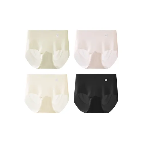 VTT Черный/Кожа/Светло-розовый/Зеленый Женские Трусики-бикини