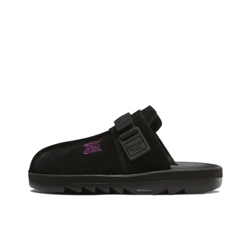 Needles x Reebok совместные тапочки Beatnik с резиновой подошвой унисекс черные