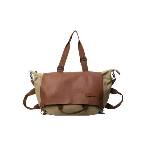 GEERDUN Холщовая сумка сумка через плечо плечевая сумка женская серый зеленый хаки