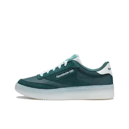 Reebok CLUB C 85 W+ Скейтборд Кроссовки Низкие Зеленые Унисекс