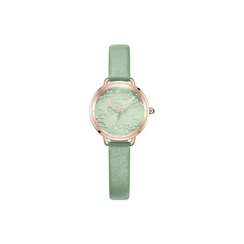 DAYBIRD Кварцевый механизм Женские часы 34 мм Зеленые
