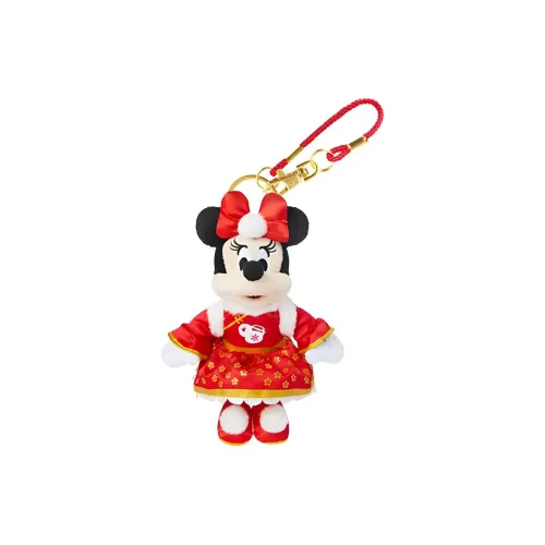 Disney Minnie Shanghai Disney 2023 Кукла Плюшевая Подвеска 15 см Высота