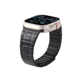 Черный/Магнитный ремешок для часов из нержавеющей стали