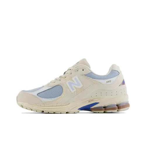 New Balance NB 2002R Амортизация Низкий Топ Повседневный Городской Коммутирование Беговые кроссовки Унисекс Серый Синий